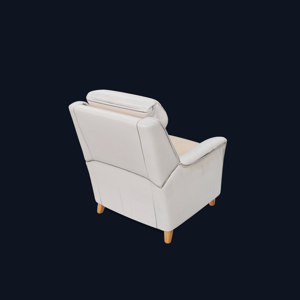 Cozy Beige Armchair model pack